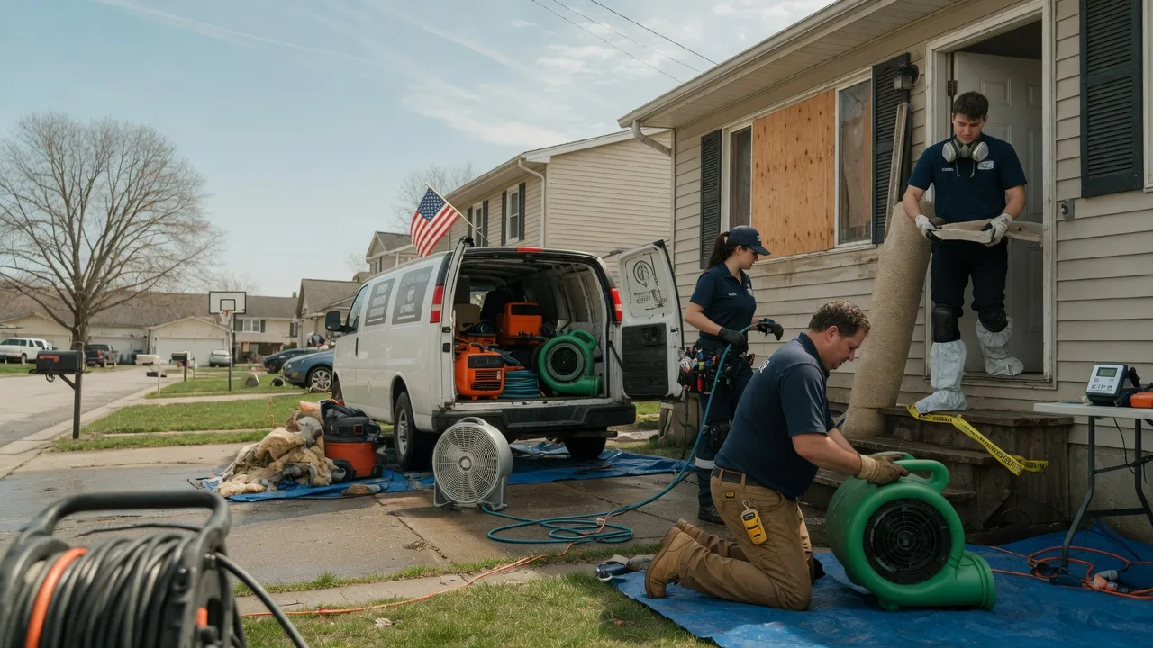 Water Damage Restoration in Mineral Springs, PA near me